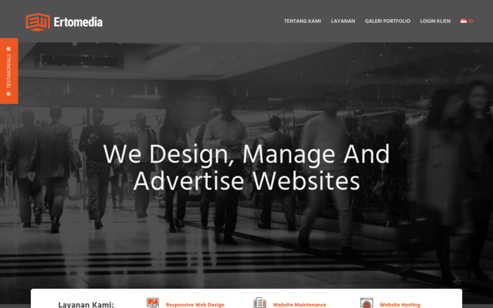 Ertomedia – Manado Web Design and Web Hosting